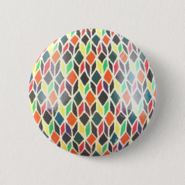 Badge Rond 5 Cm Bouton étoile arc-en-ciel