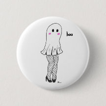 Bouton Fantôme mignon