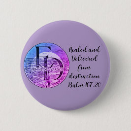 Badge Rond 5 Cm Bouton Femme Delivrance