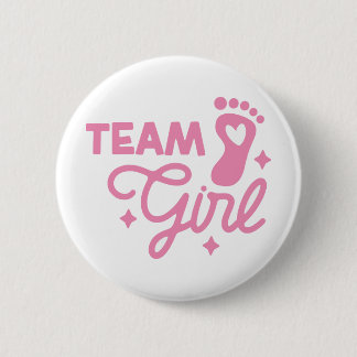 Badge Rond 5 Cm Bouton Fête de la nouvelle petite fille