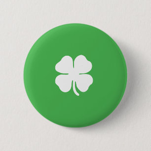 Badge Rond 5 Cm Bouton Feuille de fermeture