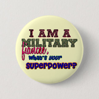 Badge Rond 5 Cm Bouton - fiancée