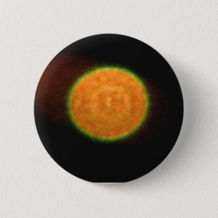 Badge Rond 5 Cm Bouton Fireworks 9