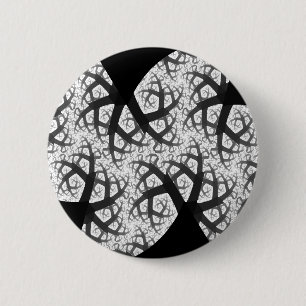 Badge Rond 5 Cm Bouton Forêt hantée