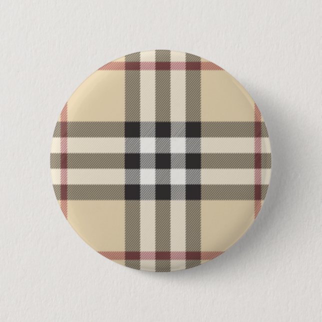Badge Rond 5 Cm Bouton frais de plaid (Devant)