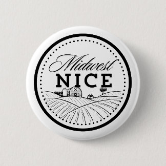 Badge Rond 5 Cm bouton gentil du centre