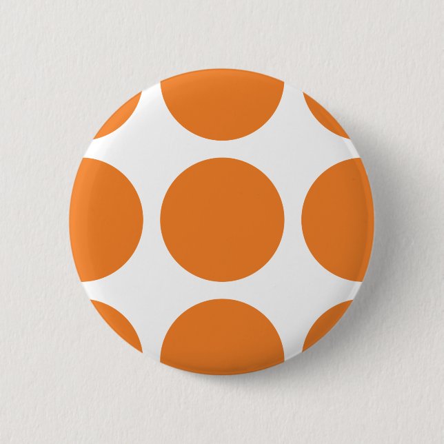 Badge Rond 5 Cm Bouton Grand Pois (Devant)