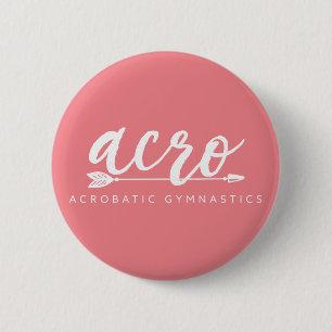 Badge Rond 5 Cm Bouton gymnastique acrobatique