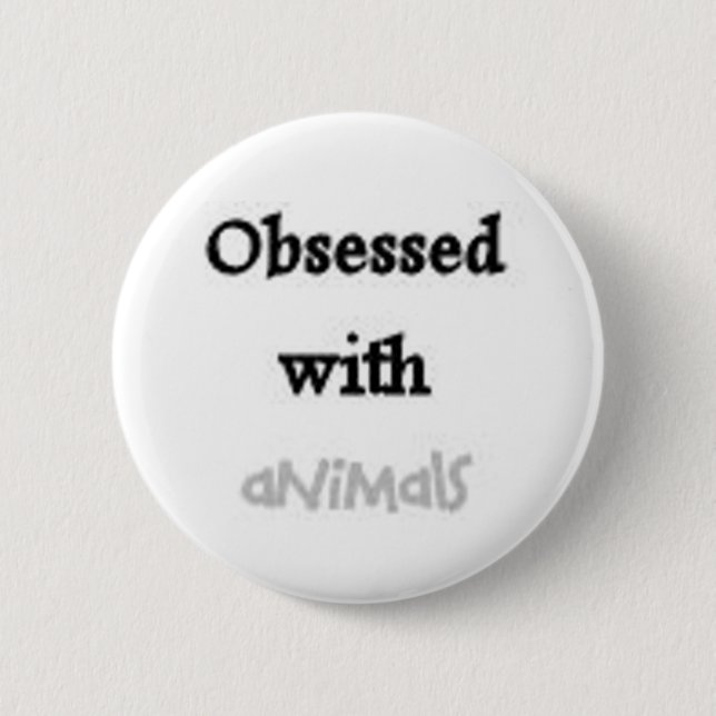 Badge Rond 5 Cm Bouton hanté (Devant)
