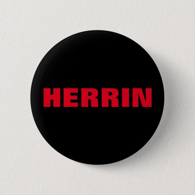 BADGE ROND 5 CM BOUTON HERRIN (Devant)