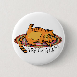 Badge Rond 5 Cm Bouton hippie de poussin
