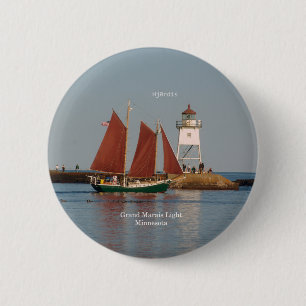 Badge Rond 5 Cm bouton Hjordis