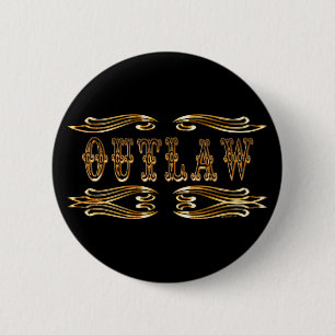 Badge Rond 5 Cm Bouton hors-loi