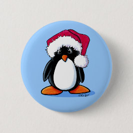 Badge Rond 5 Cm Bouton Humphrey Penguin