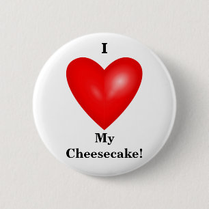 Badge Rond 5 Cm Bouton I My Cheesecake