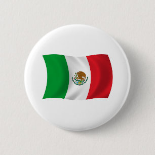 Badge Rond 5 Cm Bouton Indicateur Mexique