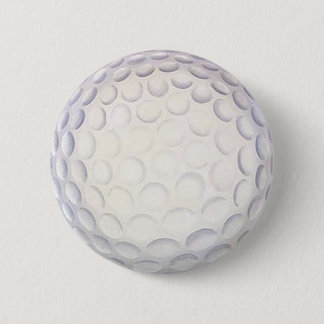 Badge Rond 5 Cm Bouton/insigne de boule de golf