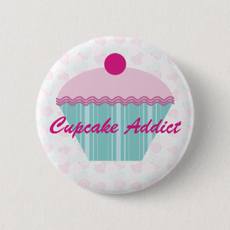 Badge Rond 5 Cm Bouton/insigne d'intoxiqué de petit gâteau