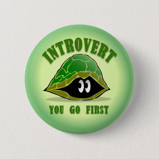 Badge Rond 5 Cm Bouton introverti