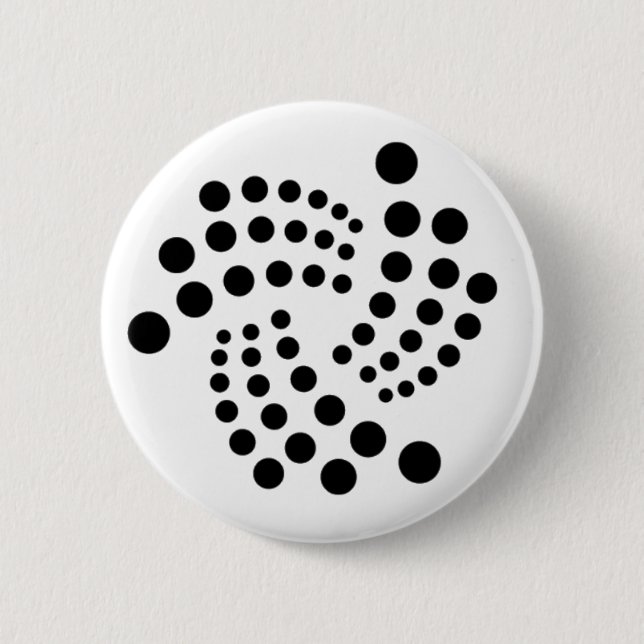 Badge Rond 5 Cm Bouton IOTA (Devant)