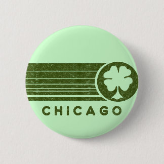 Badge Rond 5 Cm Bouton irlandais de Chicago