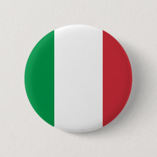 Badge Rond 5 Cm Bouton italien de drapeau