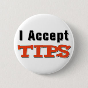 Badge Rond 5 Cm Bouton J'accepte les conseils