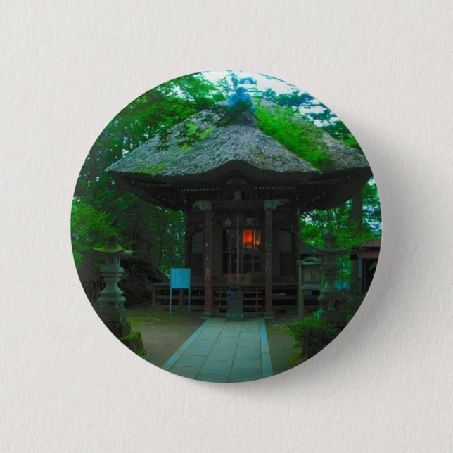 Badge Rond 5 Cm Bouton japonais (Devant)