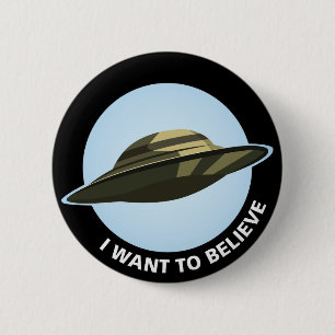 Badge Rond 5 Cm Bouton Je veux croire