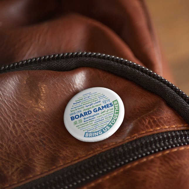 Badge Rond 5 Cm Bouton Jeux de société Rassemblez-nous (Créateur téléchargé)
