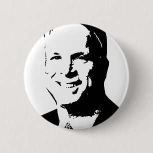 Badge Rond 5 Cm Bouton John McCain