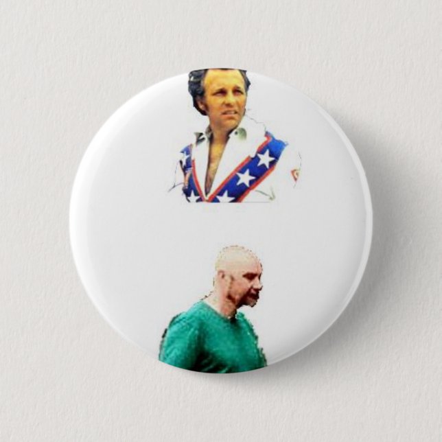 Badge Rond 5 Cm Bouton - Jouer à travers le gars (Devant)