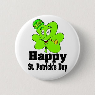 Badge Rond 5 Cm Bouton Jour Saint Patrick