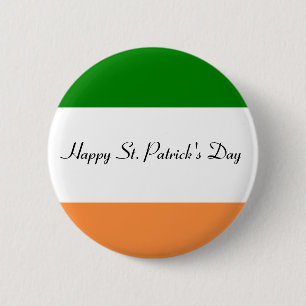 Badge Rond 5 Cm Bouton Joyeux Saint Patrick's Day
