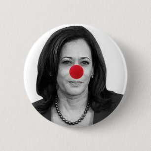Badge Rond 5 Cm Bouton Kamala Clown
