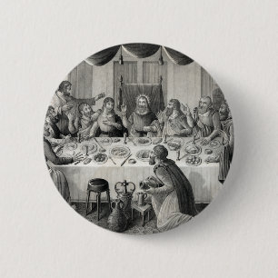 Badge Rond 5 Cm Bouton "La Dernière soupe"