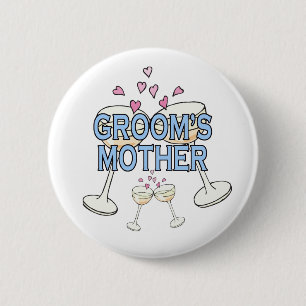 Badge Rond 5 Cm Bouton : La mère du marié