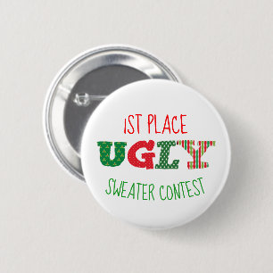 Badge Rond 5 Cm Bouton laid de concours de chandail