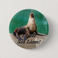 Bouton Lion de mer