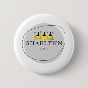 Badge Rond 5 Cm Bouton Logo