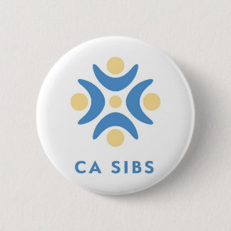 Badge Rond 5 Cm Bouton logo CaliforniaSibs