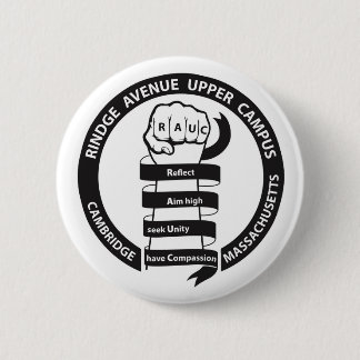 Badge Rond 5 Cm Bouton Logo RAUC