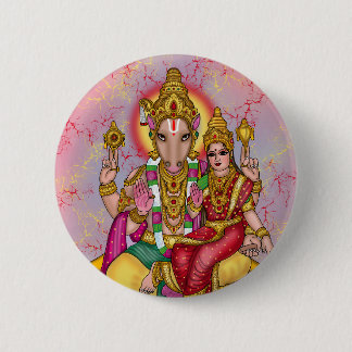 Badge Rond 5 Cm Bouton Lord Hayagriva