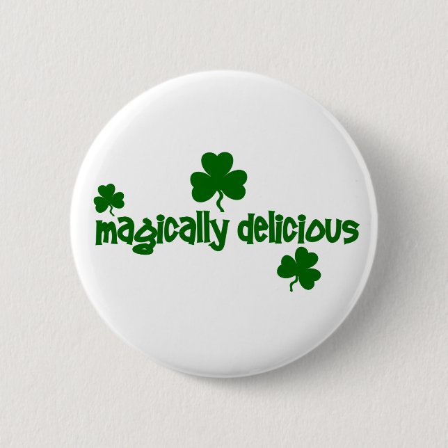 Badge Rond 5 Cm Bouton Magique (Devant)