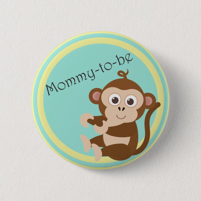 Badge Rond 5 Cm Bouton "Maman à être" (Devant)