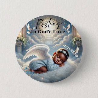 Badge Rond 5 Cm Bouton Mémorial