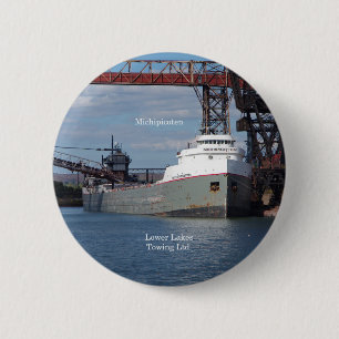 Badge Rond 5 Cm Bouton Michipicoten