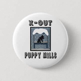Badge Rond 5 Cm Bouton MILL DE PUPPY X-OUT