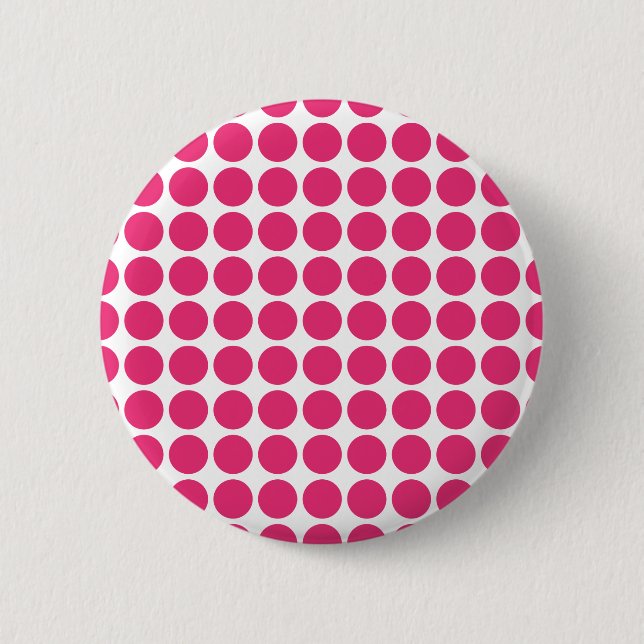 Badge Rond 5 Cm Bouton Mini Pois (Devant)