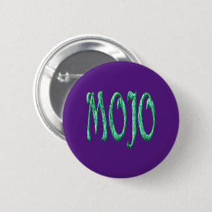 Badge Rond 5 Cm Bouton Mojo violet